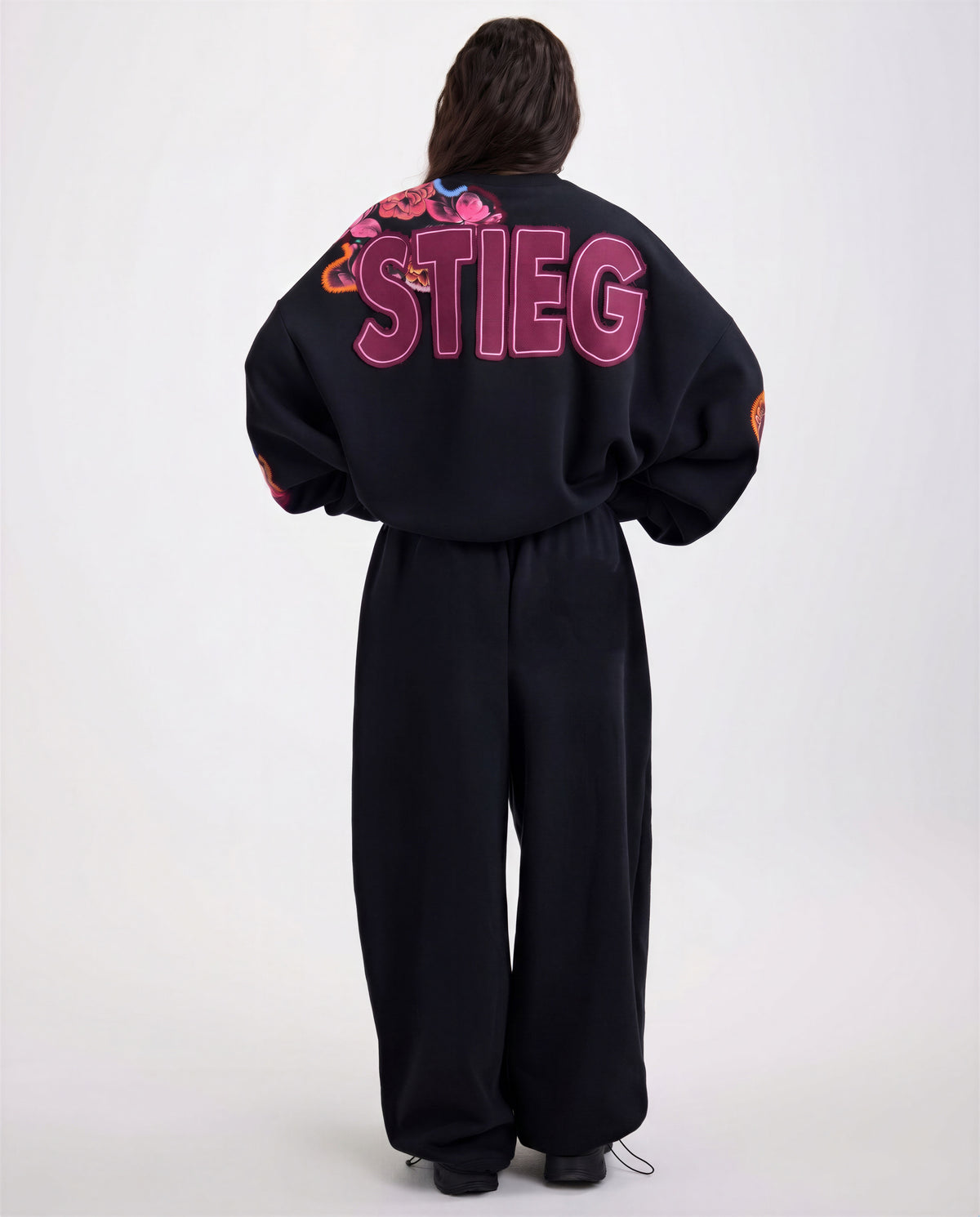 Nero Oversized Sweater | Black