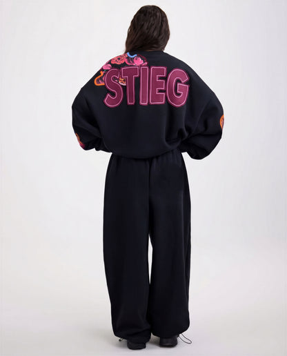 Nero Oversized Sweater | Black