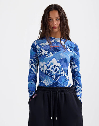 Vesto Fitted Longsleeve | Blue