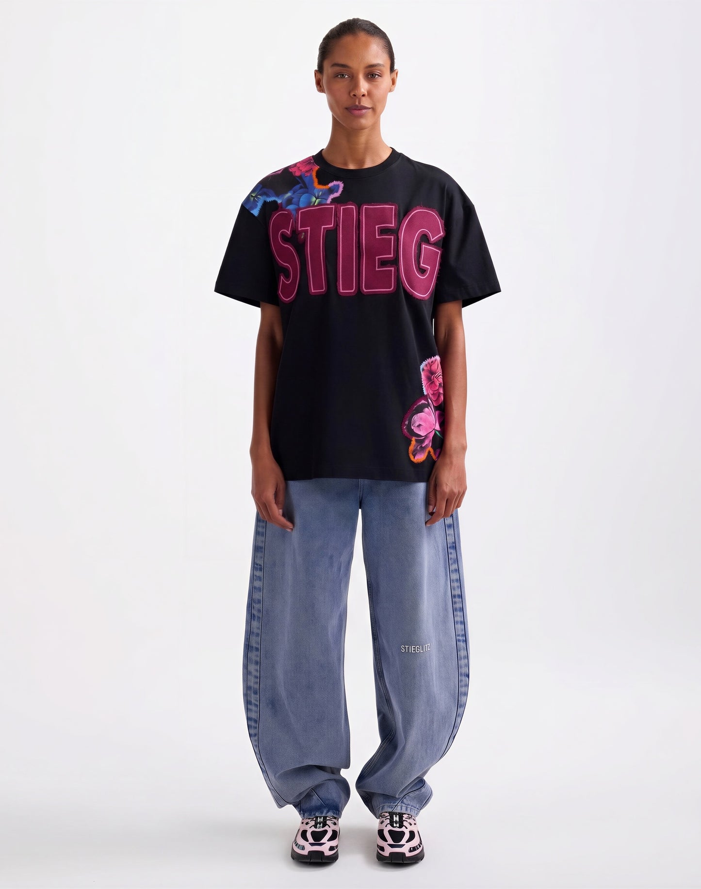 Nero Oversized T-shirt | Black