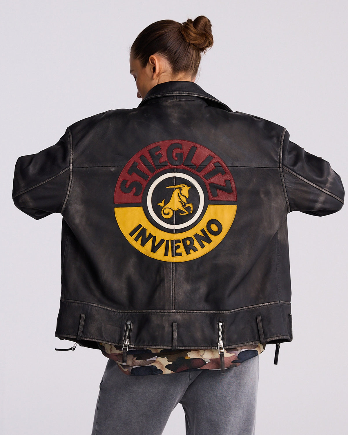 Nicolas Leather Jacket | Black