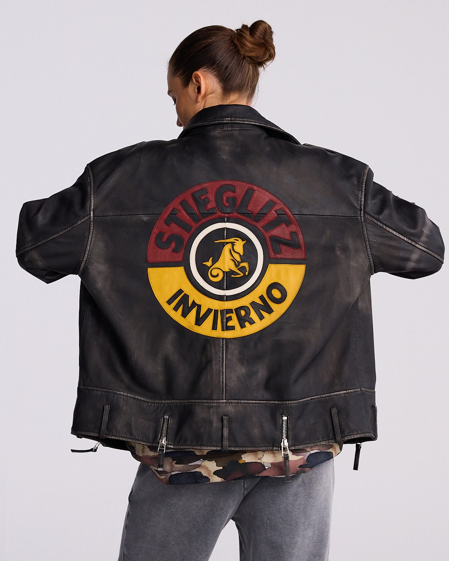 Nicolas Leather Jacket | Black