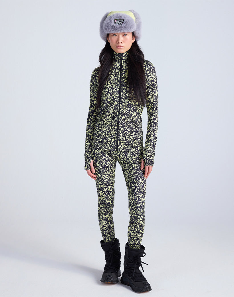 Noor Full Zip Pulli | Yellow