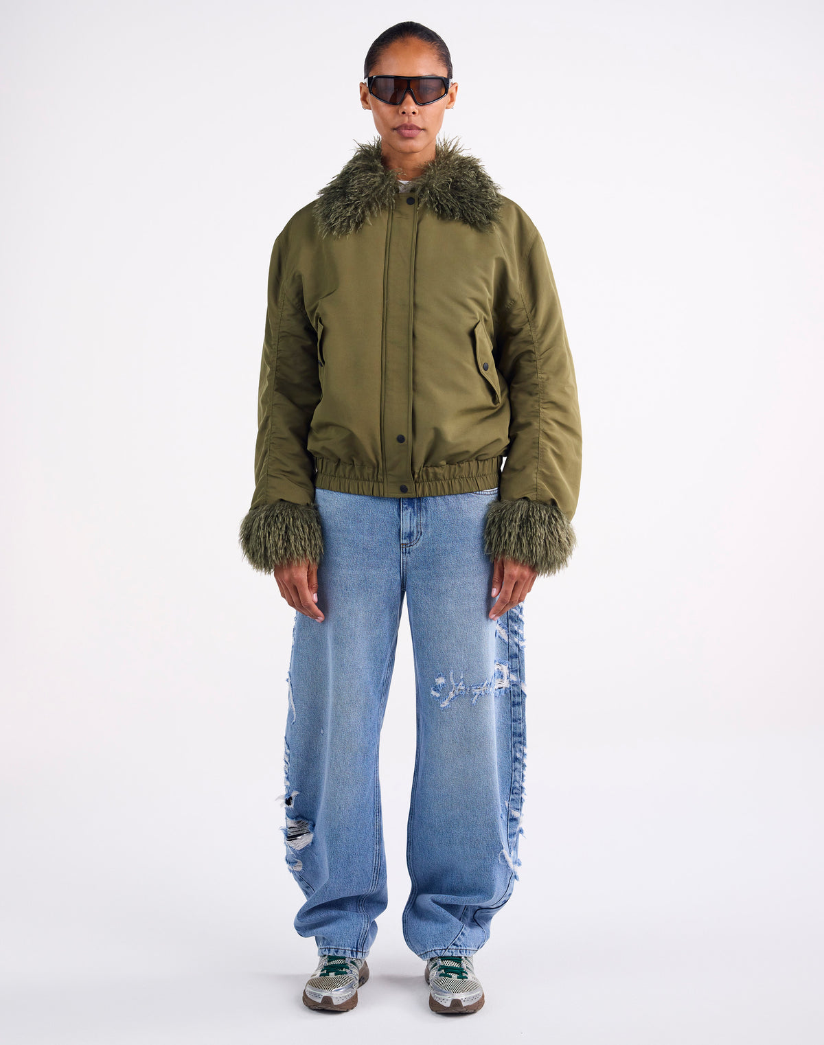 Nora Bomber Jacket | Green