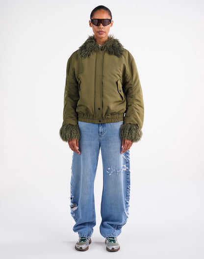 Nora Bomber Jacket | Green