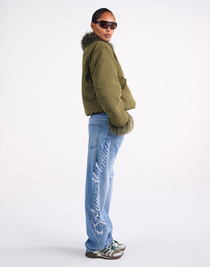 Nora Bomber Jacket | Green