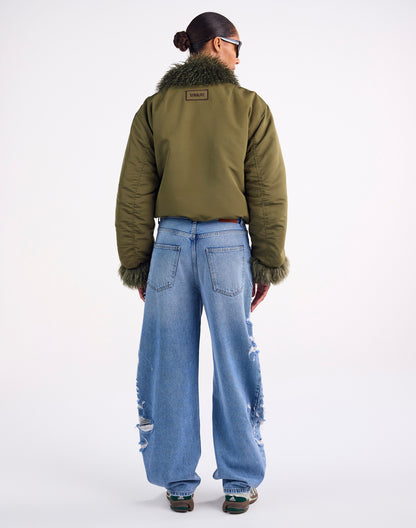 Nora Bomber Jacket | Green