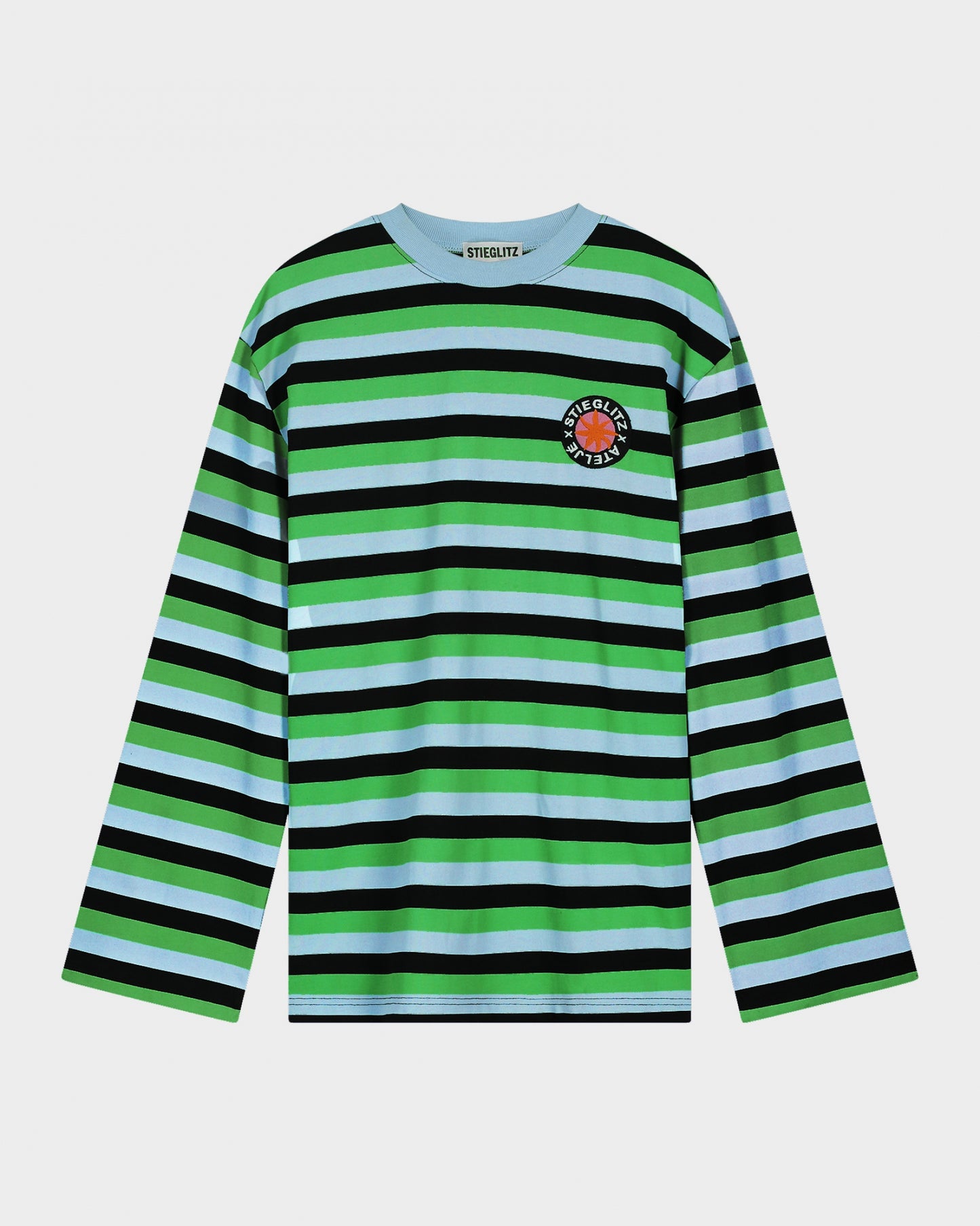 Leah Wide Skate Longsleeve | Blue
