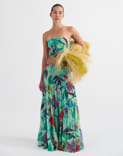 Pepper Smock Long Skirt | Multi