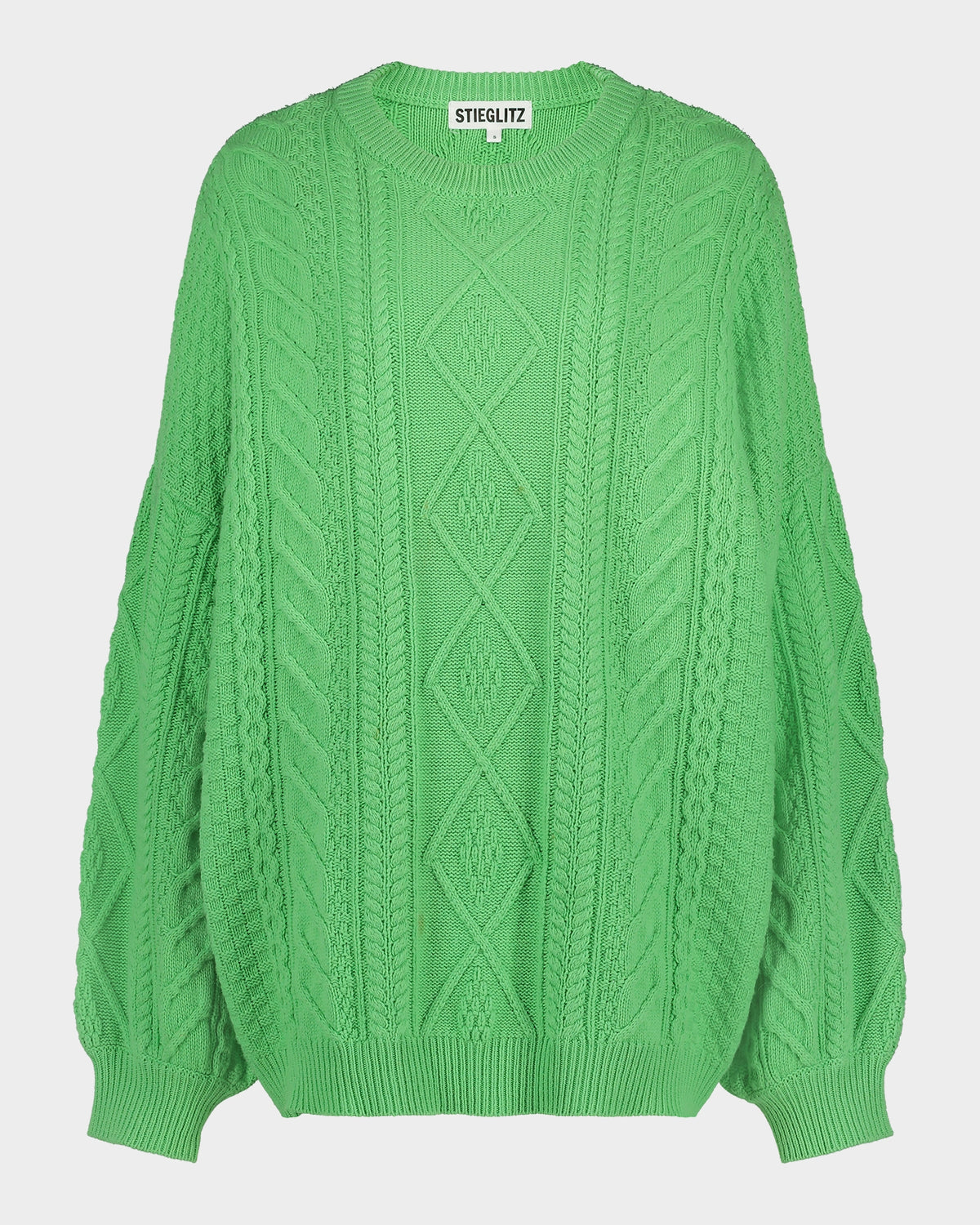 Fauve Knitted Jumper | Green