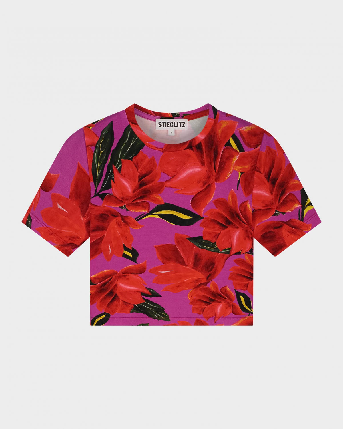 Marie Cropped Top | Red