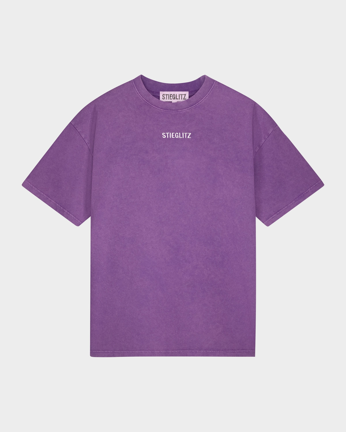 Basic Worn Out T-shirt | Purple
