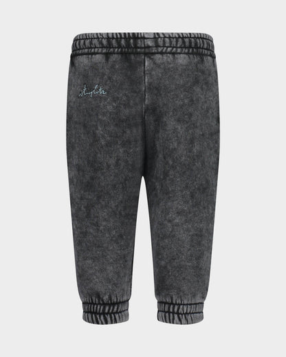 Hoda Kids Sweatpants Washed | Black