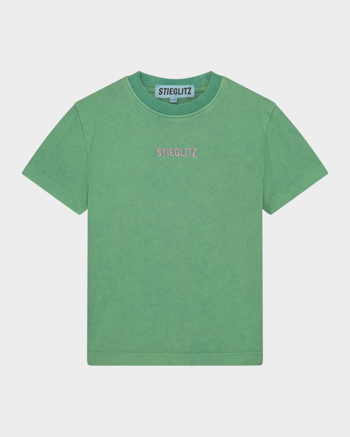 Mel Worn Out T-Shirt Kids Lime | Green