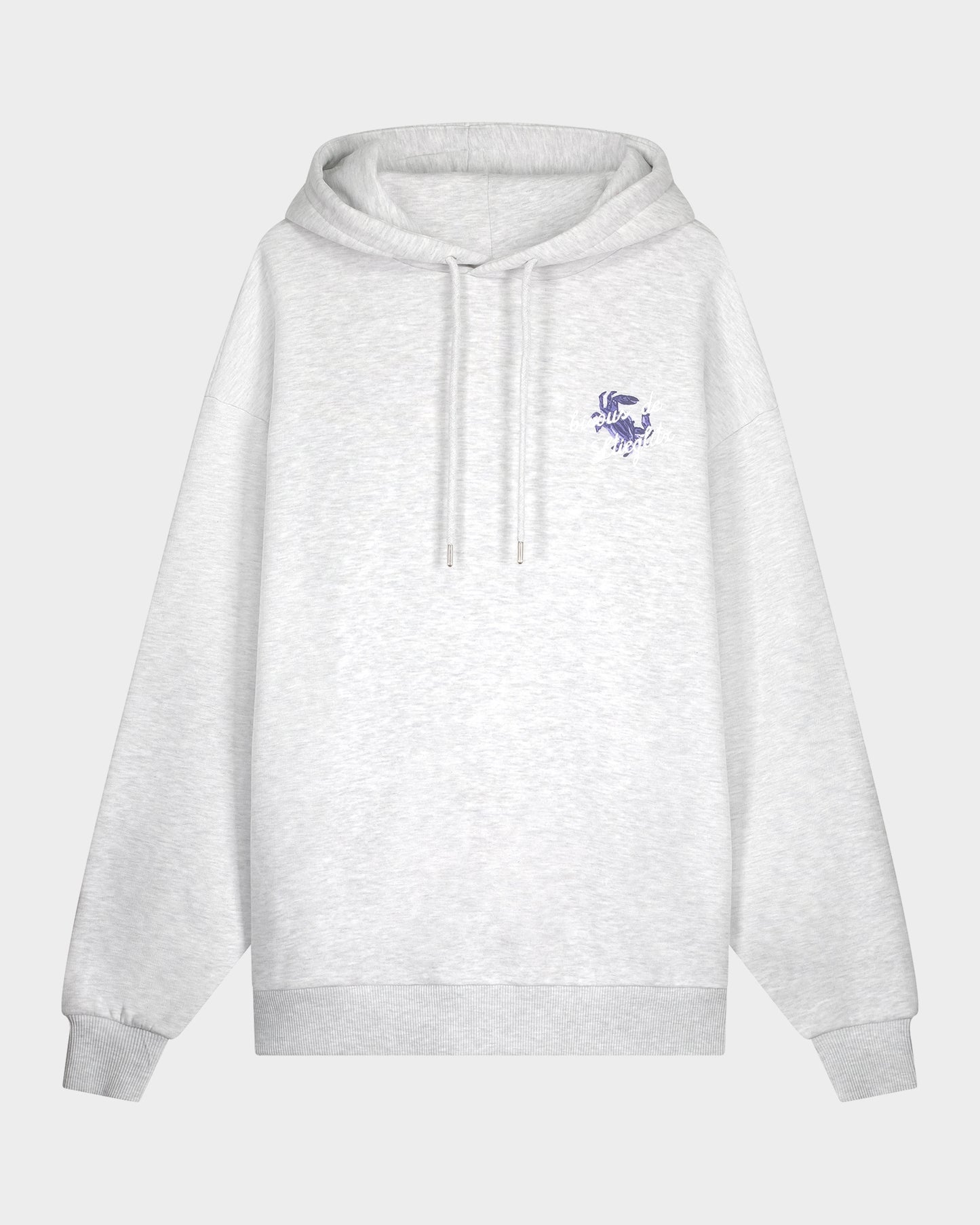 Quinn Hoodie | Melange grey