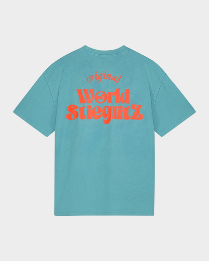 World of Stieg Oversized T-shirt | Green