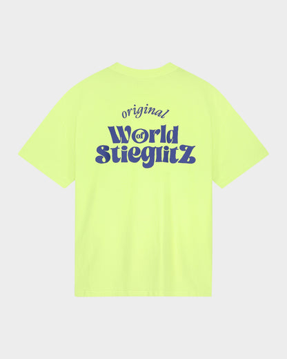 World of Stieg Oversized T-shirt | Yellow