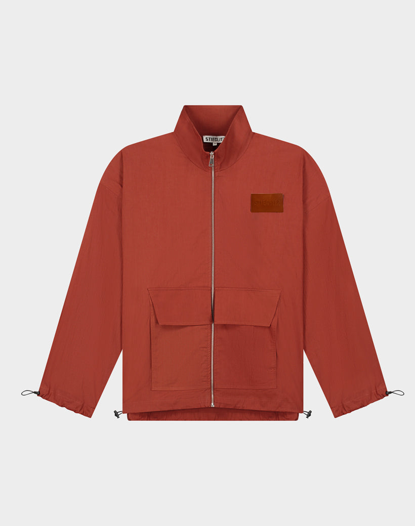 Paola Zipper Jacket | Brown