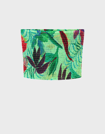 Pepper Smocked Bandeau Top | Multi