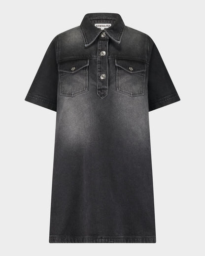 Treasure Room Dress Denim | Black