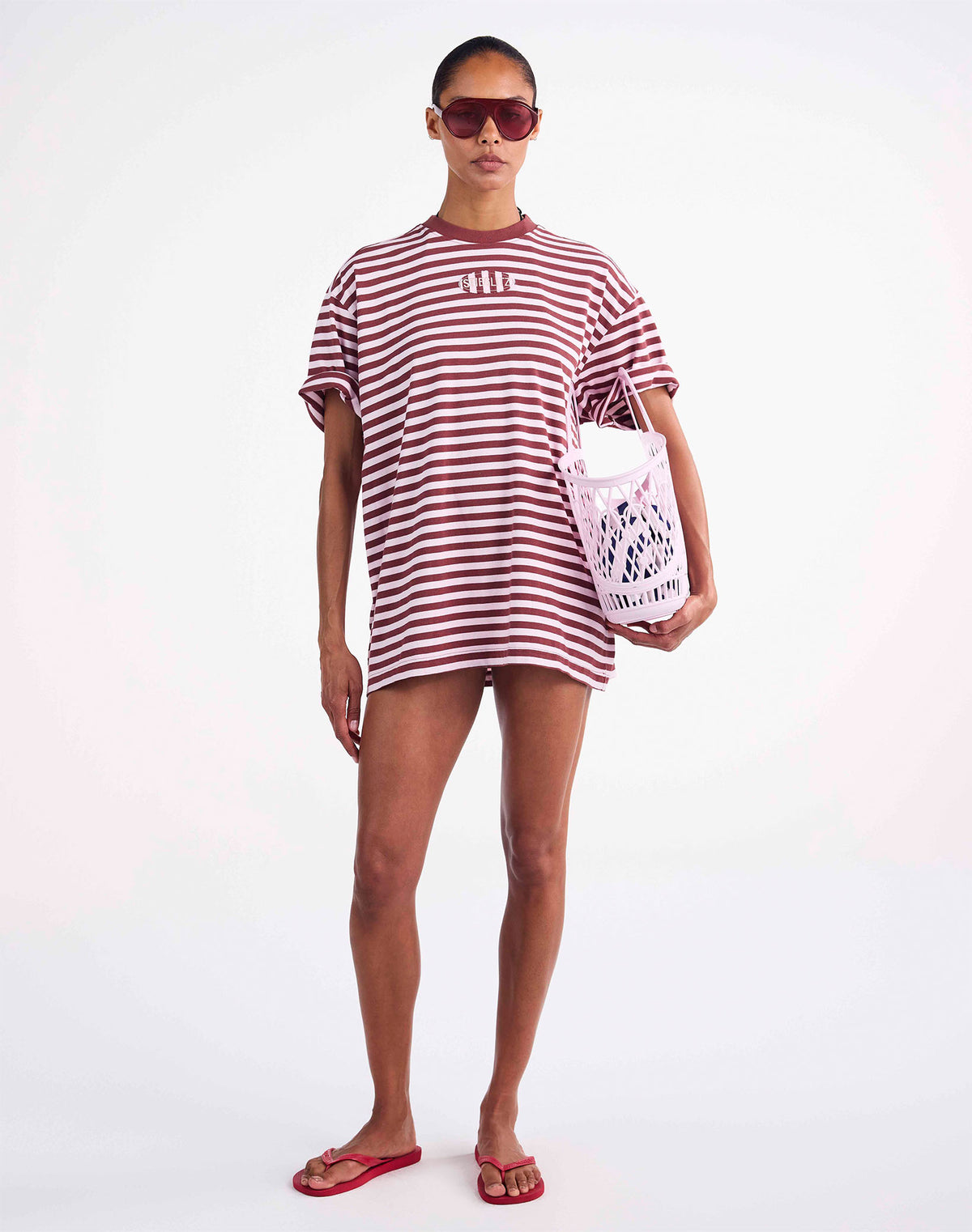 Pip Oversized T-shirt | Pink