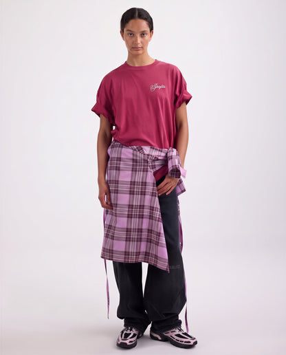 Renzo Oversized T-shirt | Red
