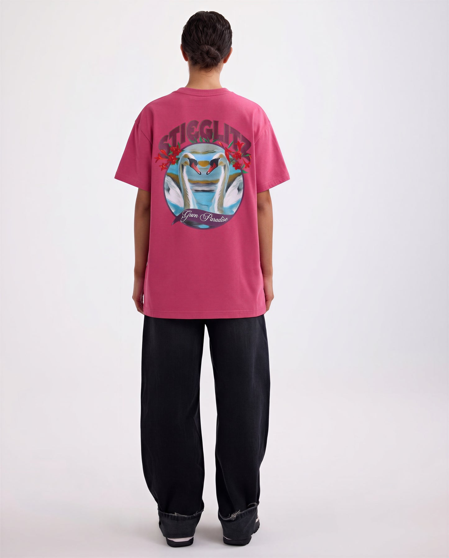 Renzo Oversized T-shirt | Red
