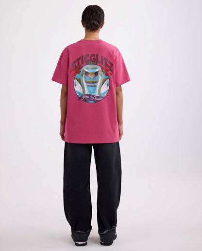 Renzo Oversized T-shirt | Red