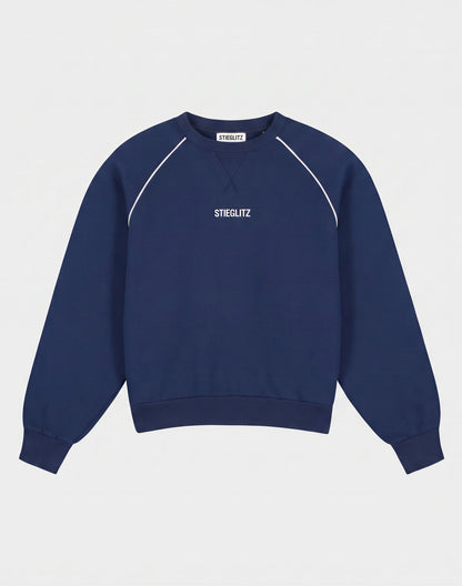 River Oversized Sweater | Blue