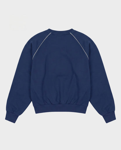 River Oversized Sweater | Blue