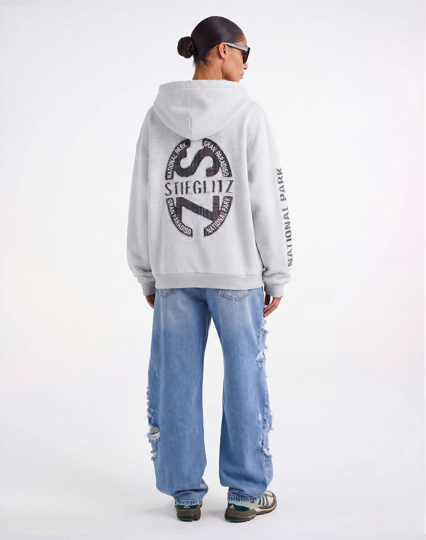 Rodrigo Zipped Hoodie | Grey