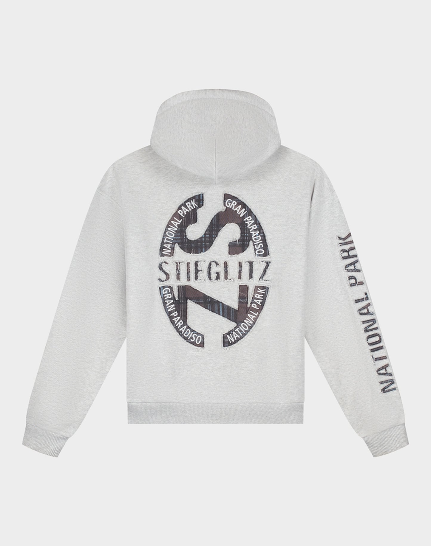 Rodrigo Zipped Hoodie | Grey