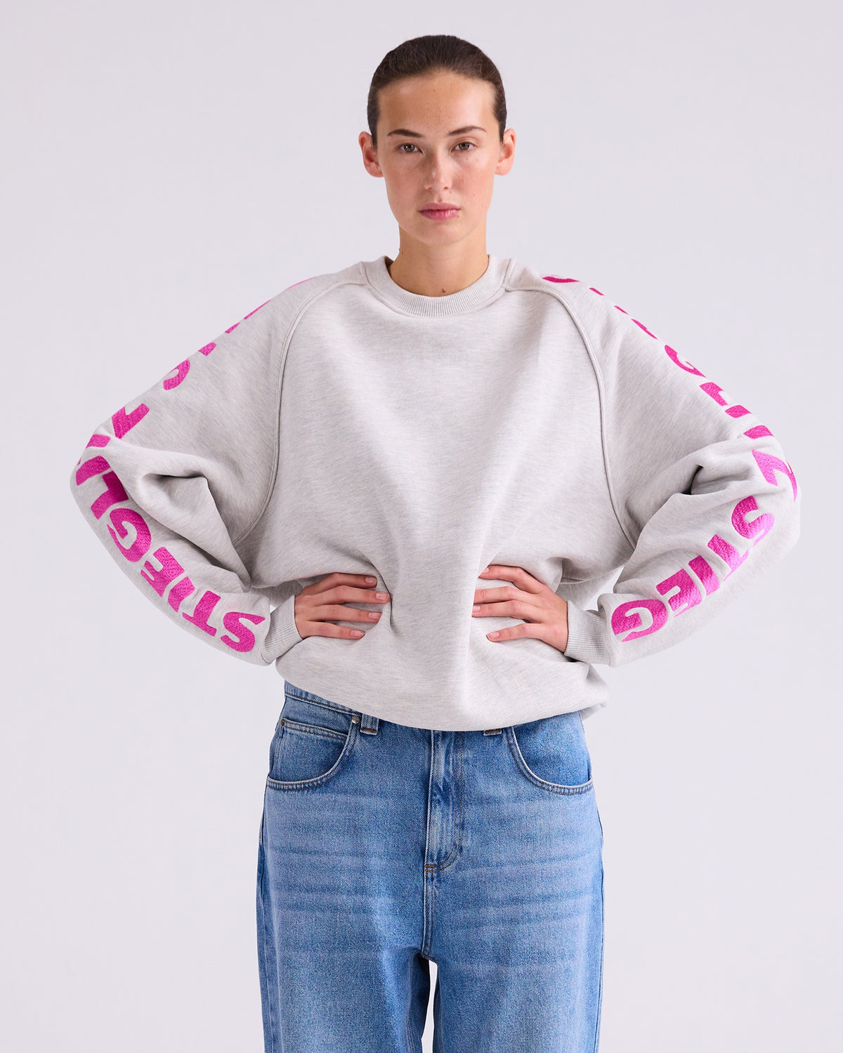 Romina Sweater | Melange grey