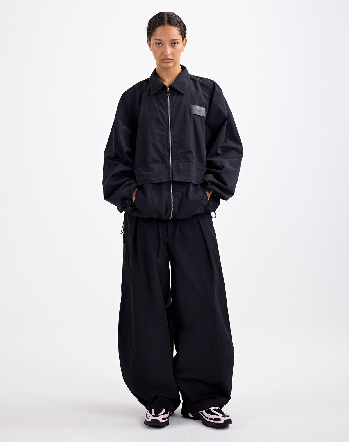 Paola Balloon Trousers | Black