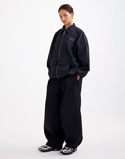 Paola Zipper Jacket | Black