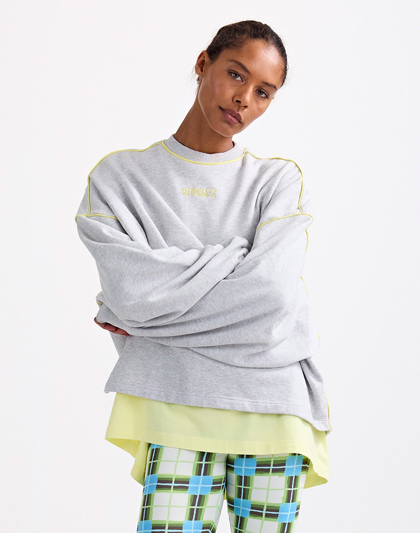 Zyra Boxy Sweater | Grey
