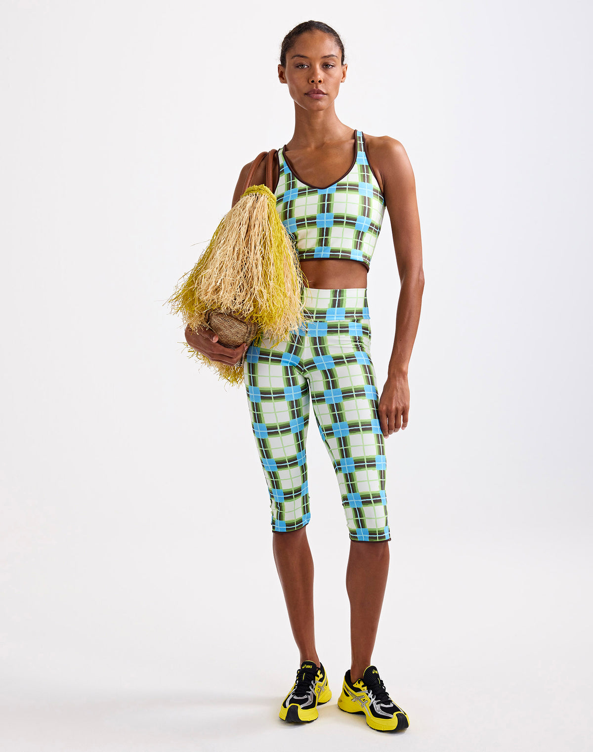 Caetana Capri Leggings | Off white