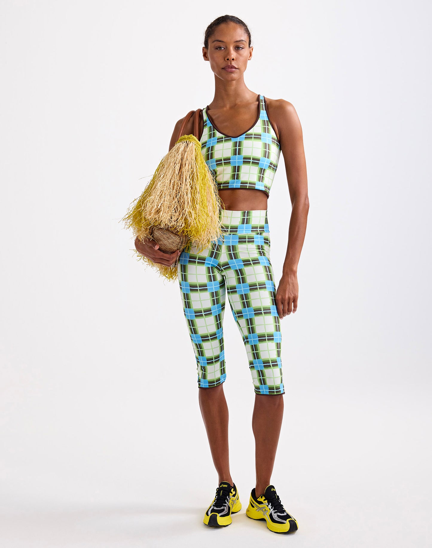Caetana Capri Leggings | Off white
