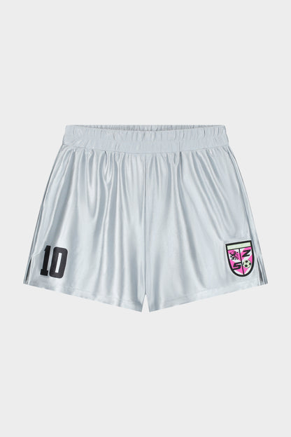 Saar football shorts | Silver