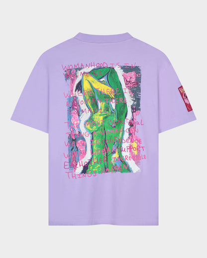 Sadé Oversized T-shirt | Purple