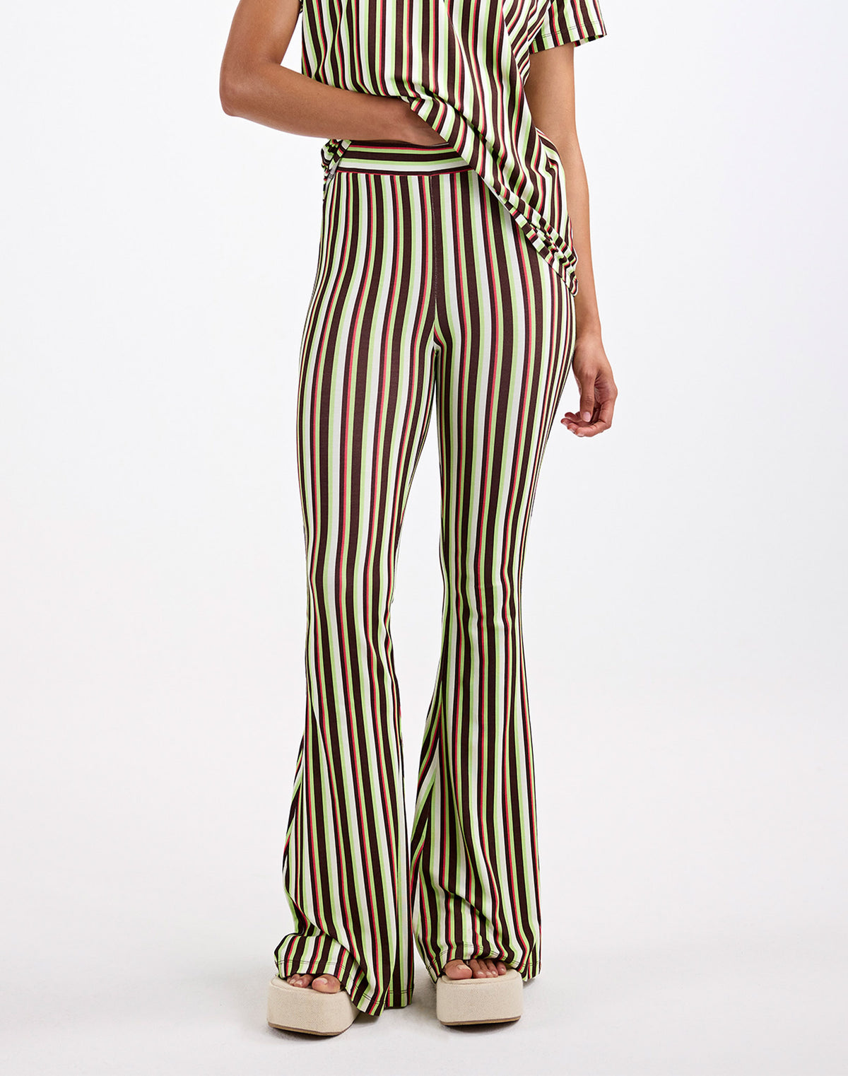 Salvia flared leggings | Multi
