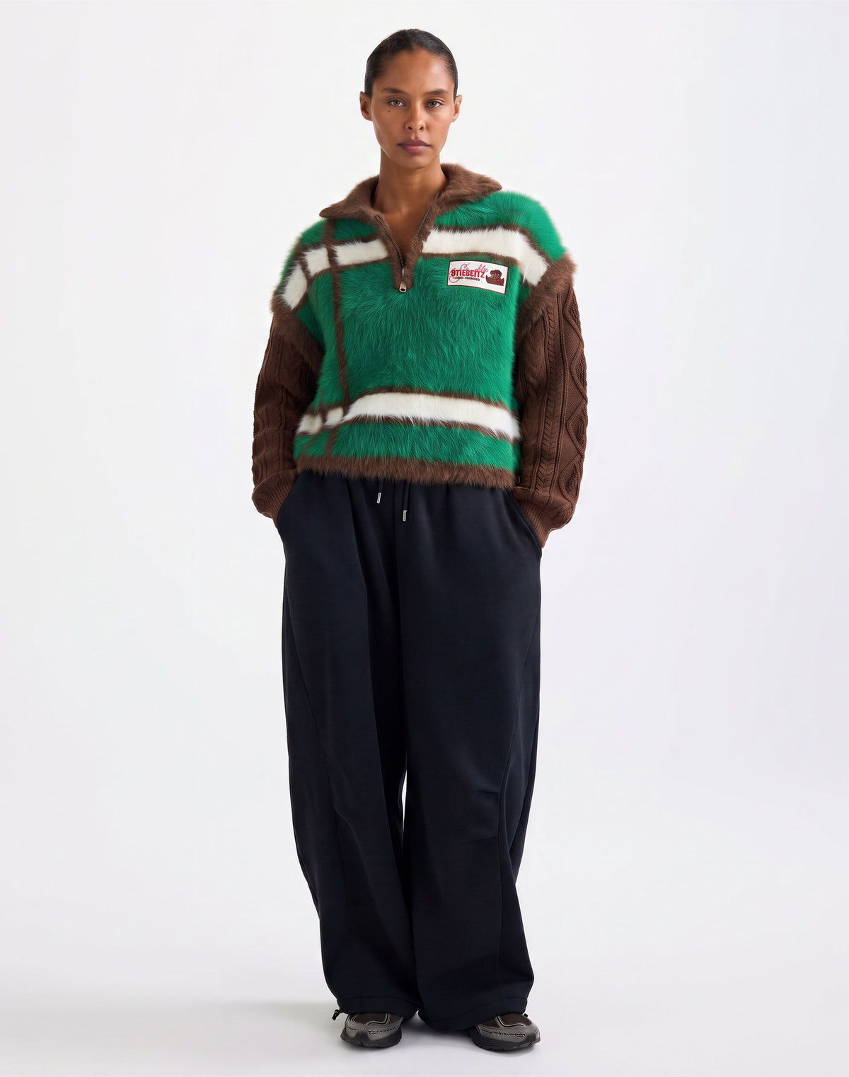 Santo Knitted Sweater | Green