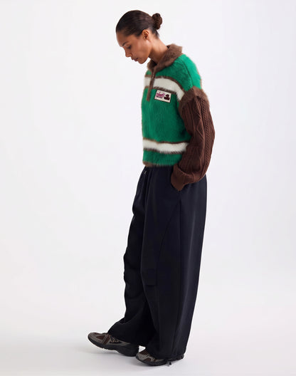 Santo Knitted Sweater | Green