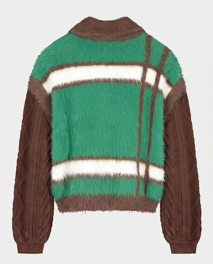 Santo Knitted Sweater | Green