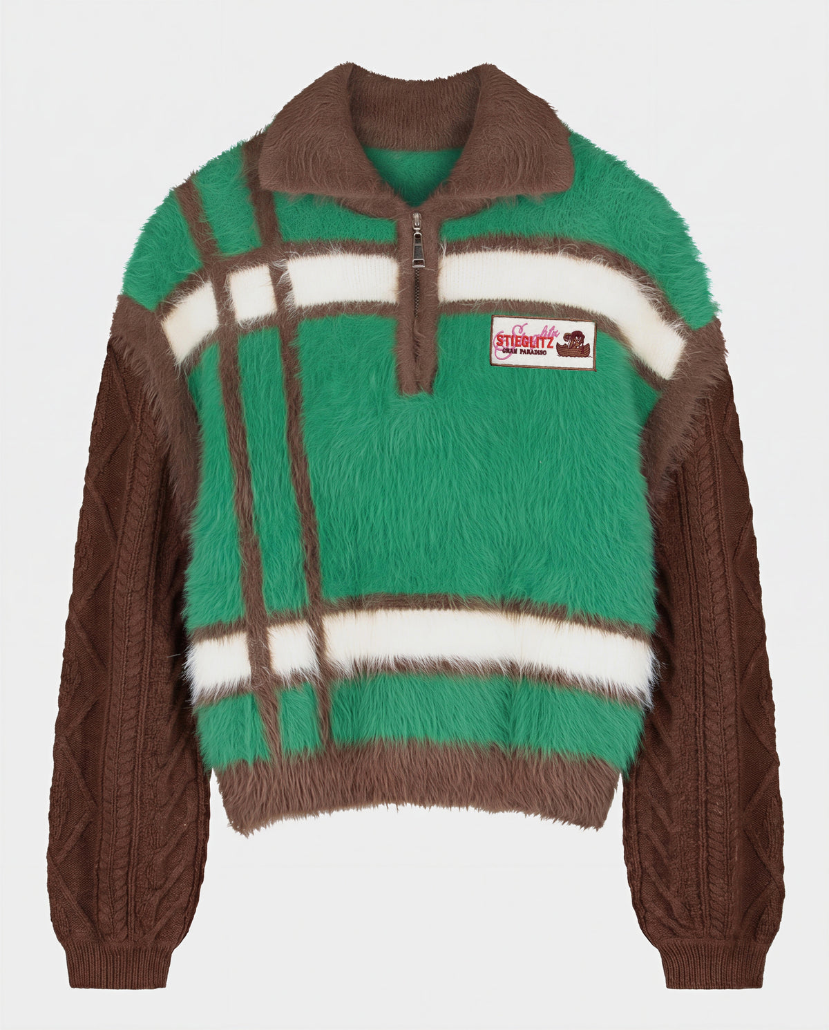 Santo Knitted Sweater | Green