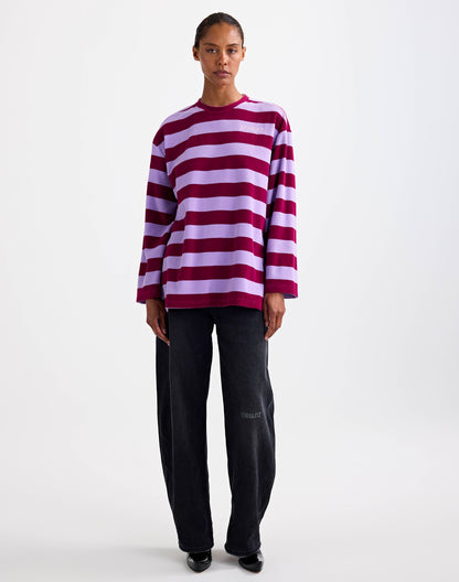 Sellie Terry Skate Longsleeve | Purple