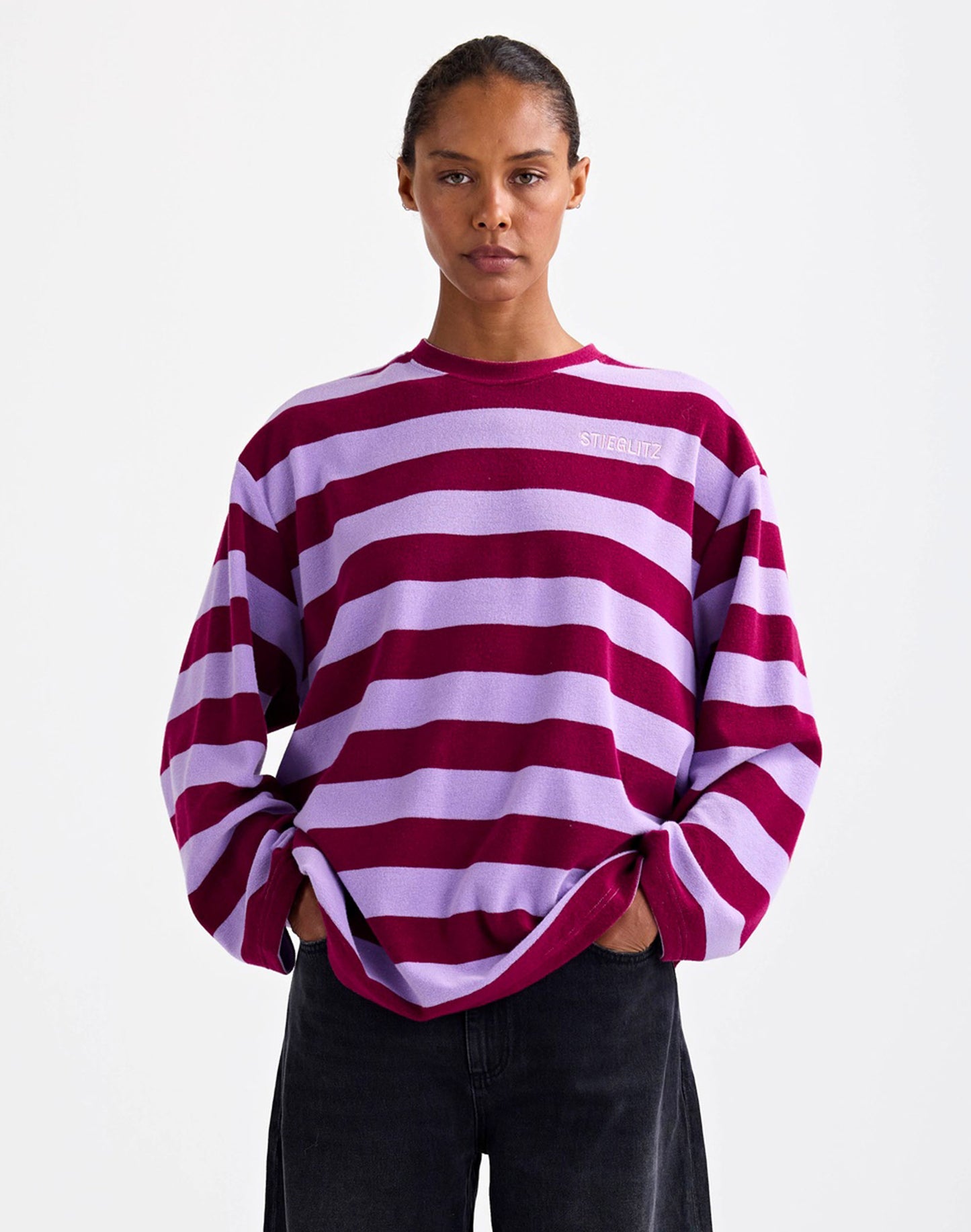 Sellie Terry Skate Longsleeve | Purple