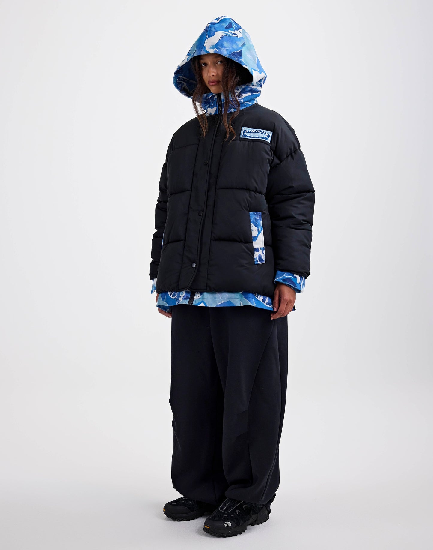 Sergio Puffer Jacket | Black