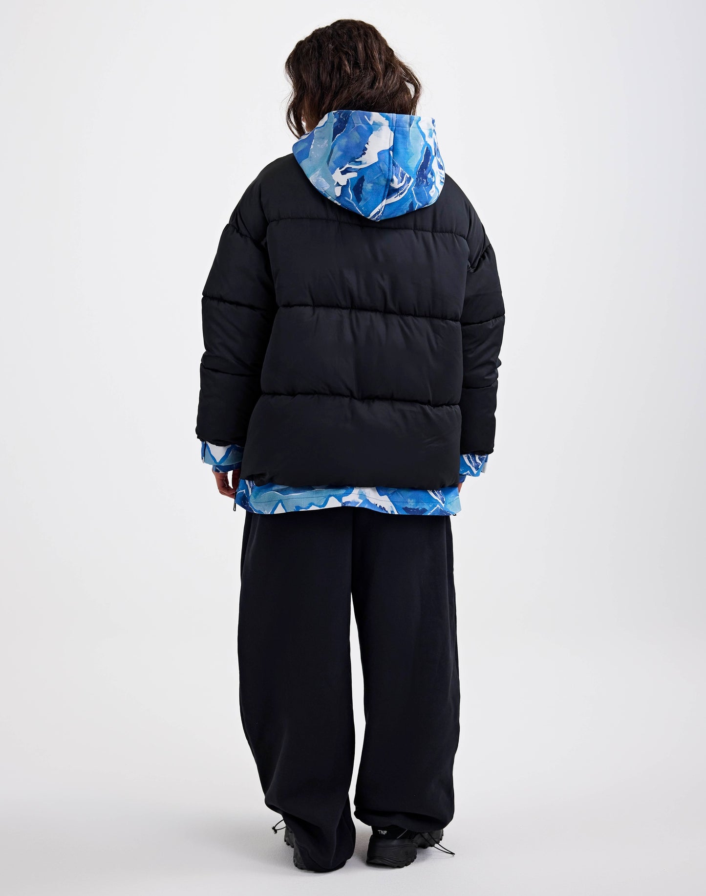 Sergio Puffer Jacket | Black