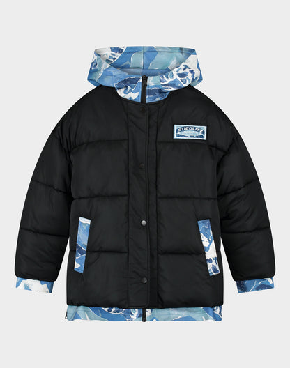 Sergio Puffer Jacket | Black